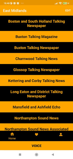 Speech Talking Newspaper Screen 3