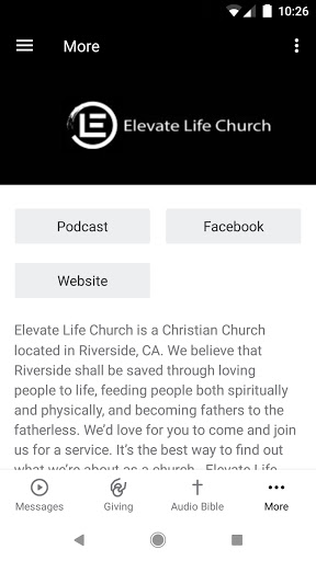 Elevate Life Church Riverside Screen 3