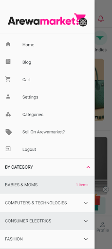 Arewamarket Online Store Screen 3