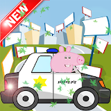 Police pig icon