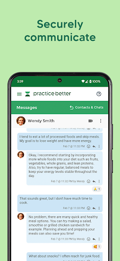 Practice Better Screen 3