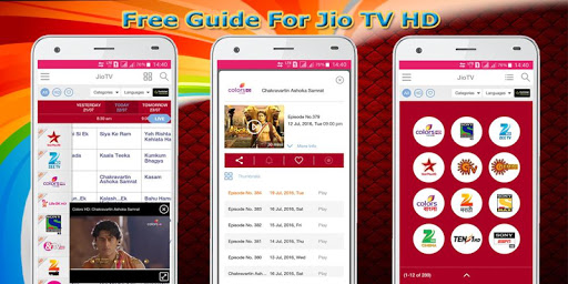 Free Guide For Jio TV HD channels