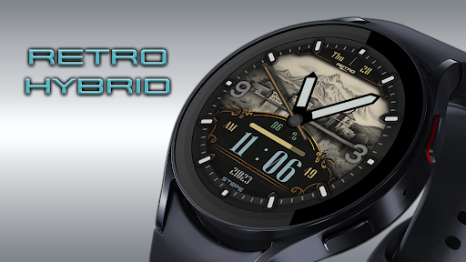 Retro Hybrid Watch Face screenshot 17