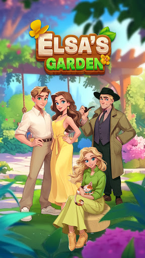 Elsa's Garden:Merge Adventure - Puzzle - games