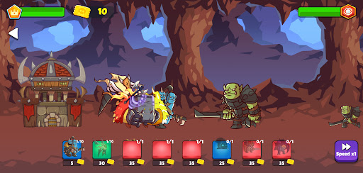 Heroes vs Monsters: Tower War - Strategy - games