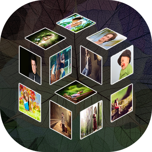 3D Photo Cube Live Wallpaper  Icon