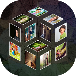Imagen de icono 3D Photo Cube Live Wallpaper