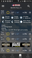 screenshot of KSWO First Alert 7 Weather