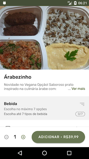 Vegana Opção Screen 2