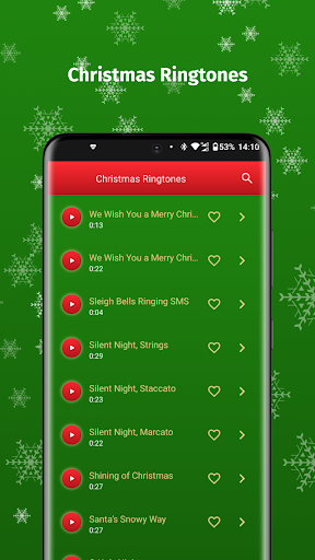 Christmas Ringtones Screen 2