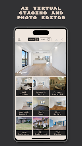 Android application Stager AI Home Virtual Staging screenshort