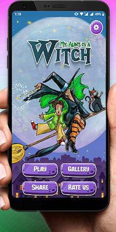 My Aunt Is A Witch Coloring Bo - Screenshot 2