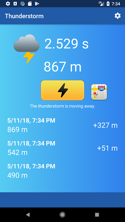 Thunderstorm - Distance from L - 1.0 - (Android)