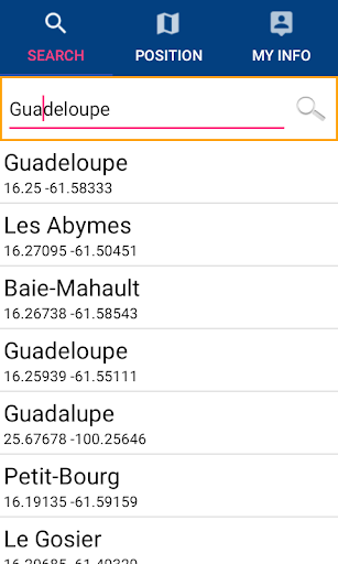 Guadeloupe GPS Map Navigator Screen 2