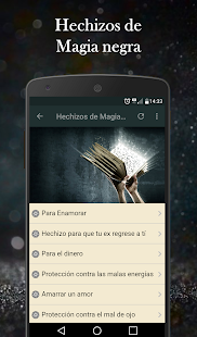 Hechizos de Magia Negra Screenshot