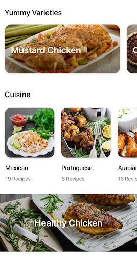 Chicken Recipes Screen 2