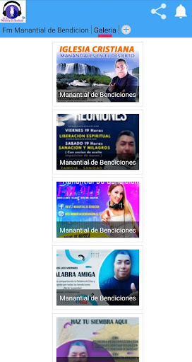 Manantial de Bendiciones 91.1 Screen 3