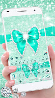 screenshot of Green Diamond Bow Keyboard The
