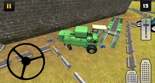 Tractor Simulator 3D Harvester Transport