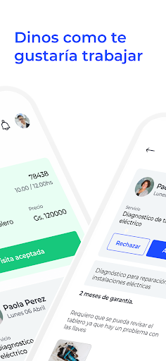 Hand para profesionales Screen 2