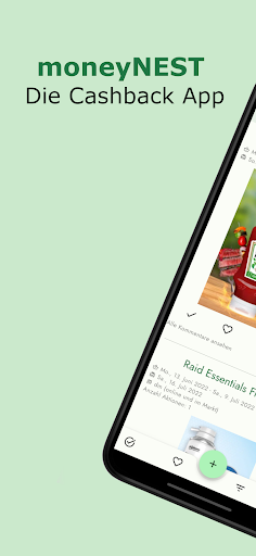 Android application moneyNEST screenshort