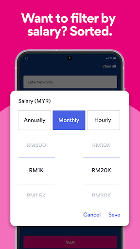 Screenshot of Jobstreet: Smart job matching