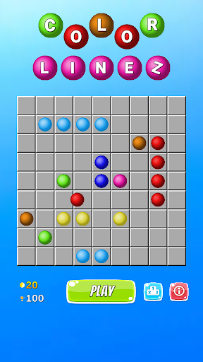 Android application Color Linez screenshort