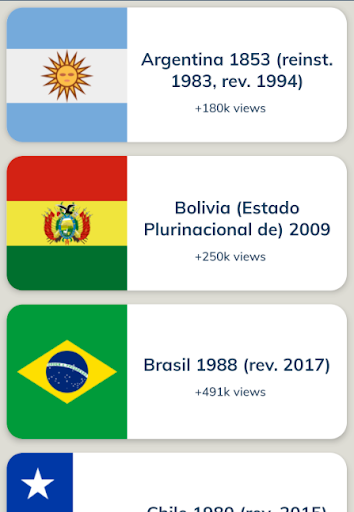 Constituciones del Mundo Screen 3