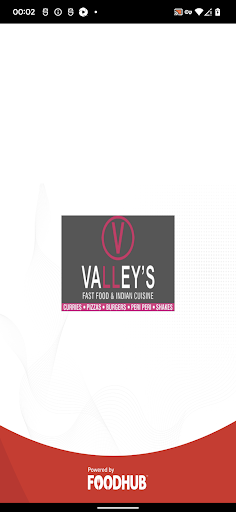 Android application Valleys Fast Food screenshort