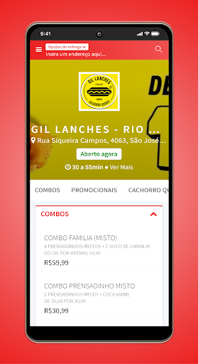 Gil Lanches Screen 2