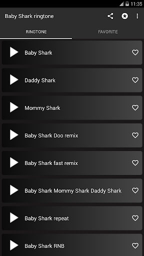 baby shark ringtone Screen 2