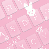Cute Pink Emoji Theme Keyboard icon