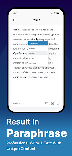 Screenshot of Plagiarism Checker App