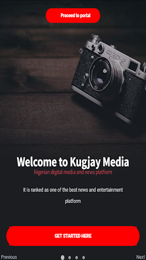 Android application Kugjaymedia screenshort
