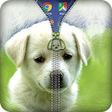 Puppy Zipper Lock icon