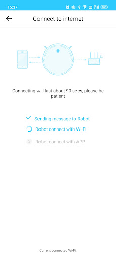 Android application Bluebot Robotics screenshort