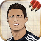 Draw Cristiano Ronaldo Lifestyle icon