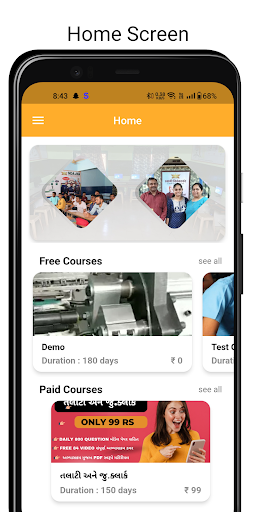 Android application Popular Defence Academy screenshort