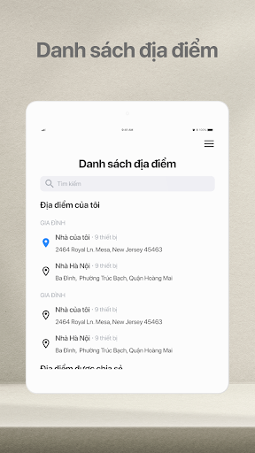 HANET Smart Checkin Screen 2