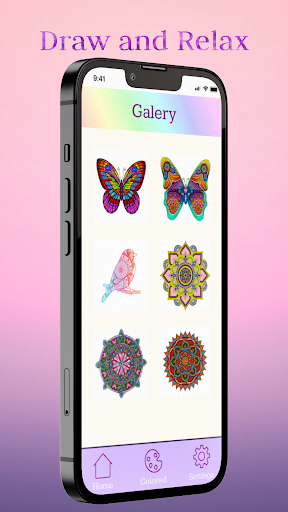 Coloring Book for Adults Games Screen 3