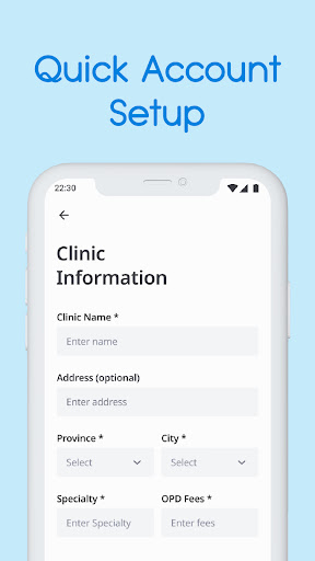 MyClinic Screen 2