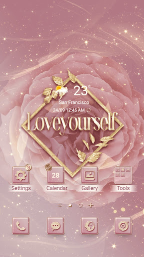 Android application Loveyourself Blossom-Wallpaper screenshort