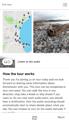 Grampian Escapes Audio Tours