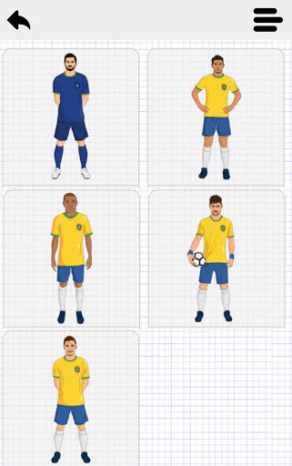 Draw & Pixel Football Players Screen 3