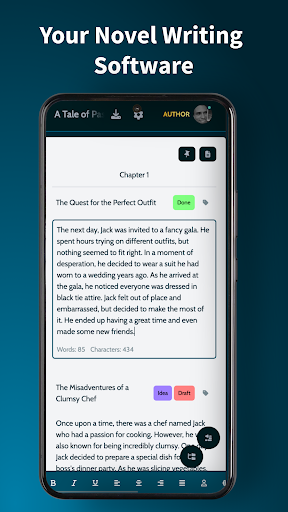 Android application MyStory.today screenshort