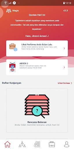 Android application MAGIS MMP screenshort