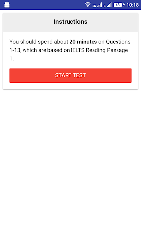 IELTS READING TESTS Screen 3