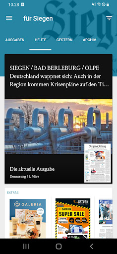 Android application DieSiegener screenshort