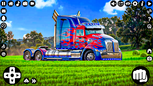Android application Robot Transform Car Games screenshort