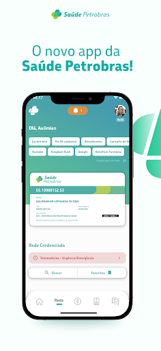 Android application Saúde Petrobras screenshort